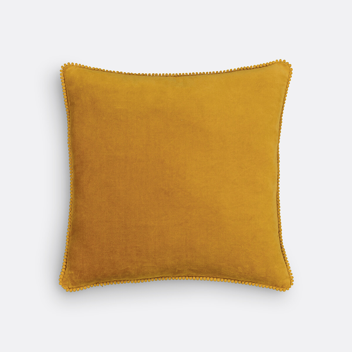 Housse de coussin velours, Velvet jaune bronze, LA REDOUTE INTERIEURS