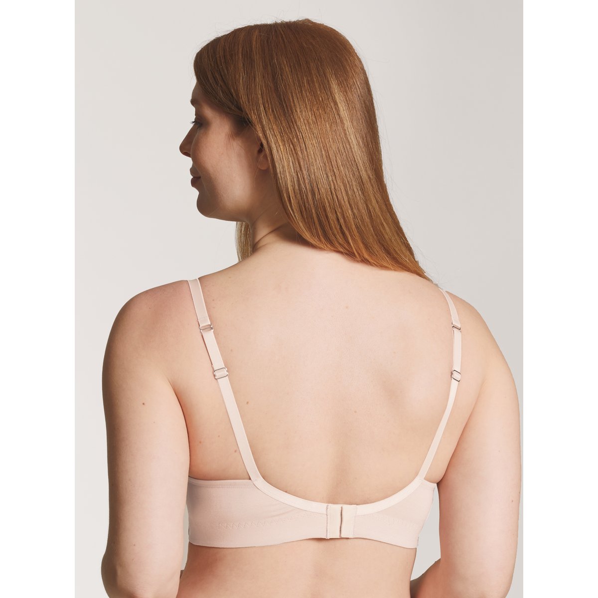 Soutien-gorge d'allaitement sans armatures Lyocell 100% NATURE MUM rose parfait dentelle, CALIDA