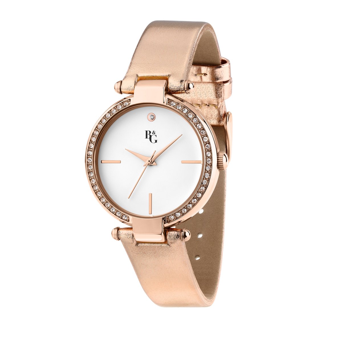 Montre LUMINOSA blanc, mat, B&G