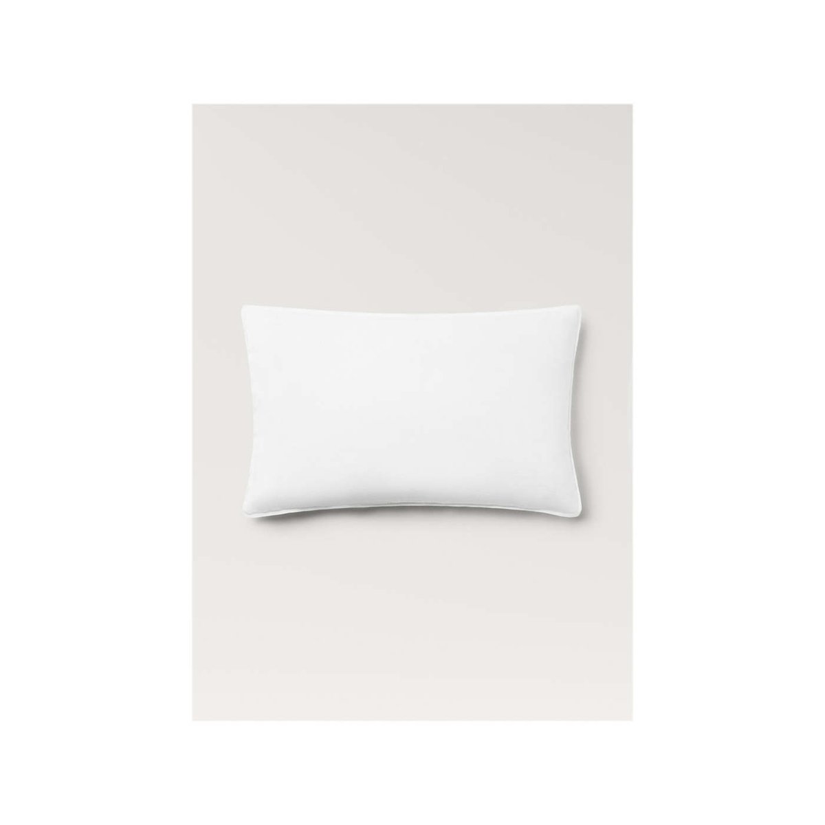 Deux taies d’oreiller lin lavé 50x75 cm blanc, MANGO HOME