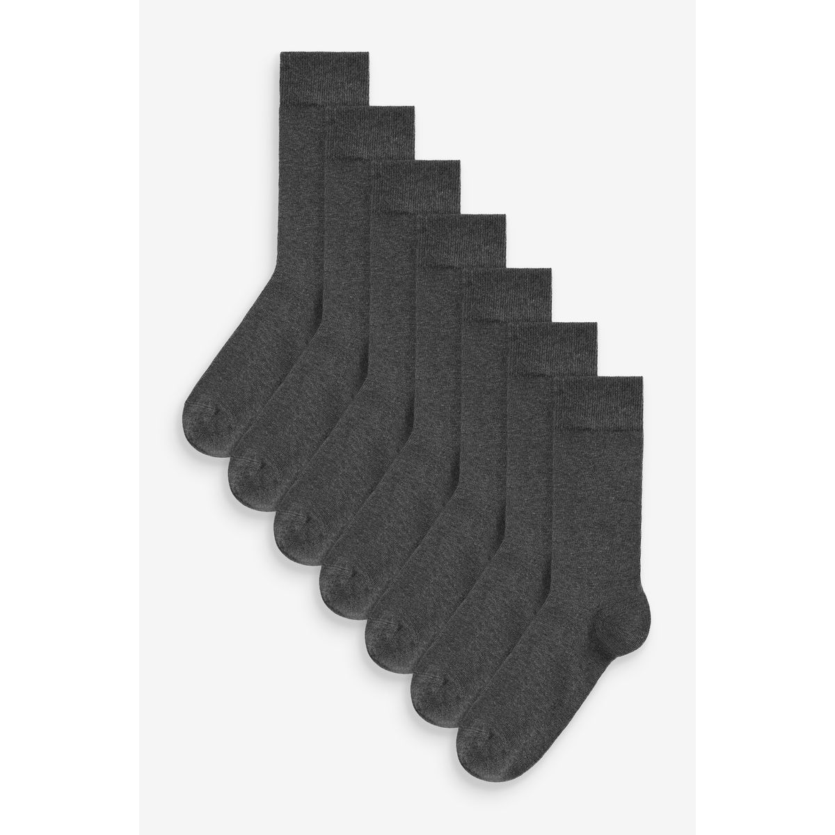 Chaussettes essential-lot de 7 gris anthracite, NEXT