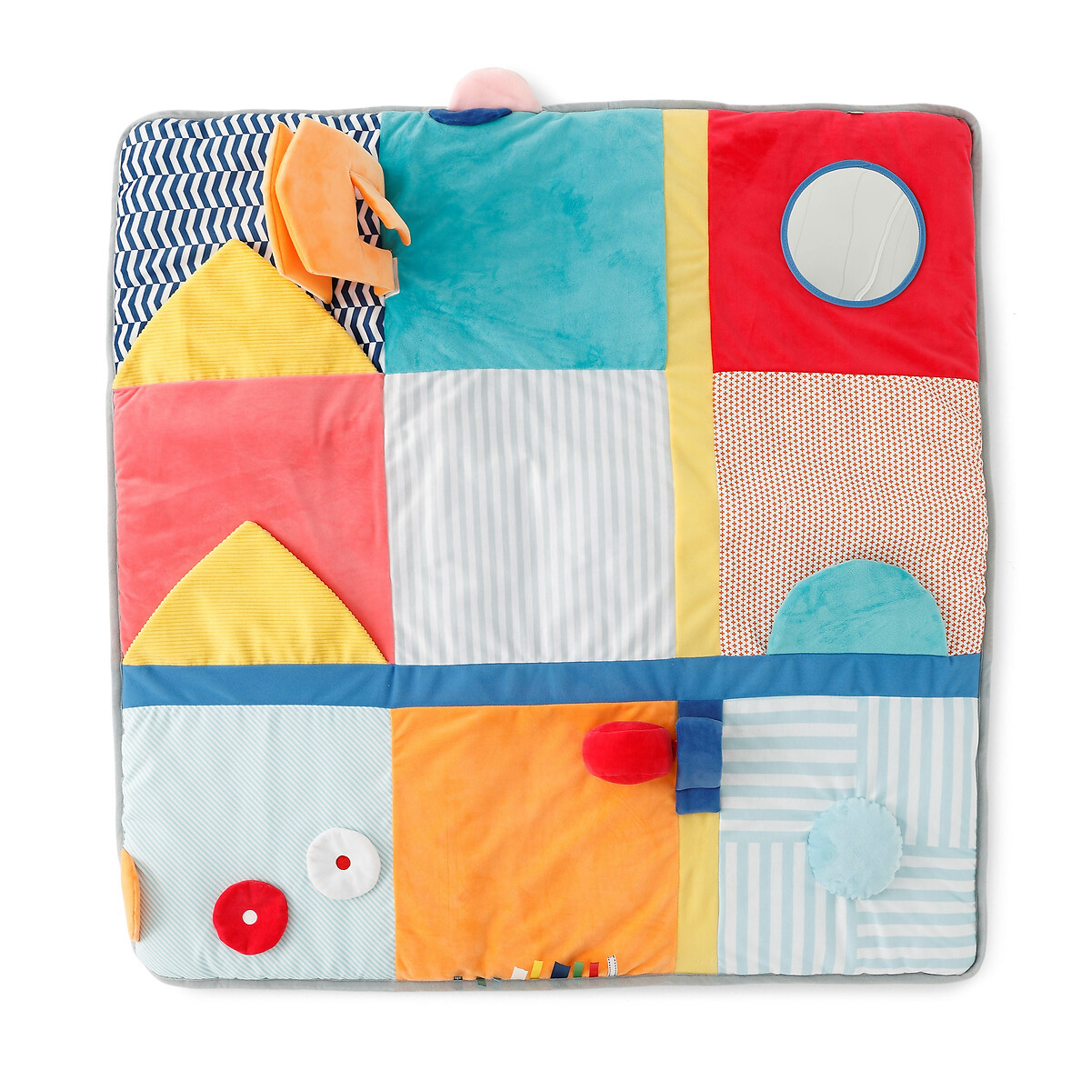 Tapis d'éveil activités et contrastes multicolore, OXYBUL 
