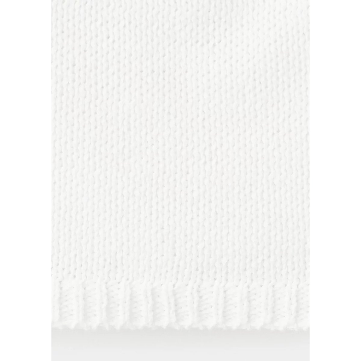 Top maille col bénitier blanc cassé, MANGO