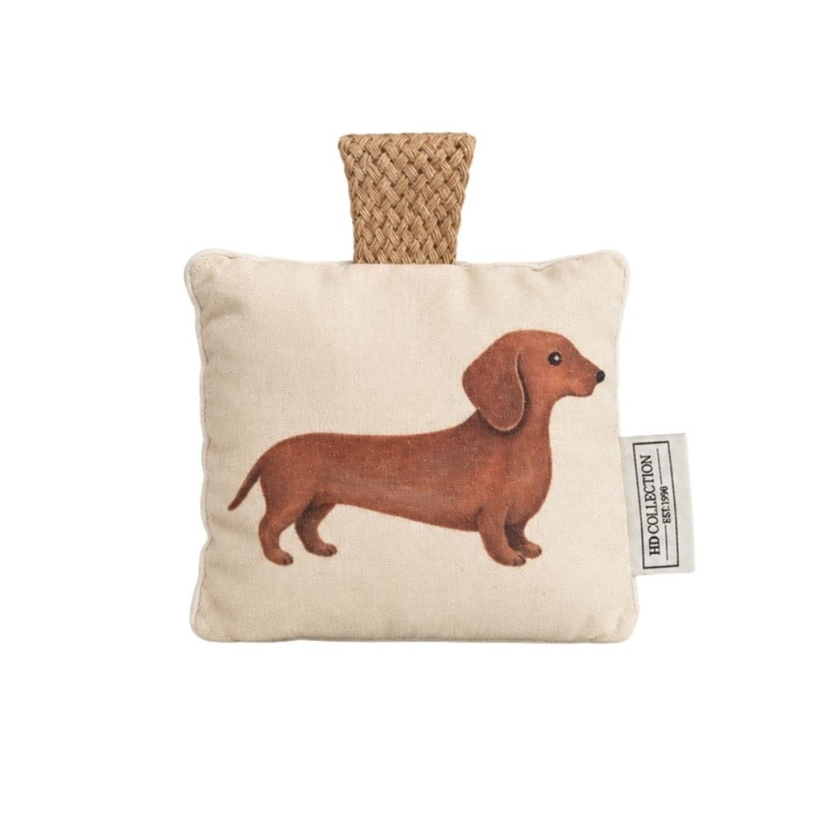 Bloque porte teckel en coton beige beige, KERSTEN