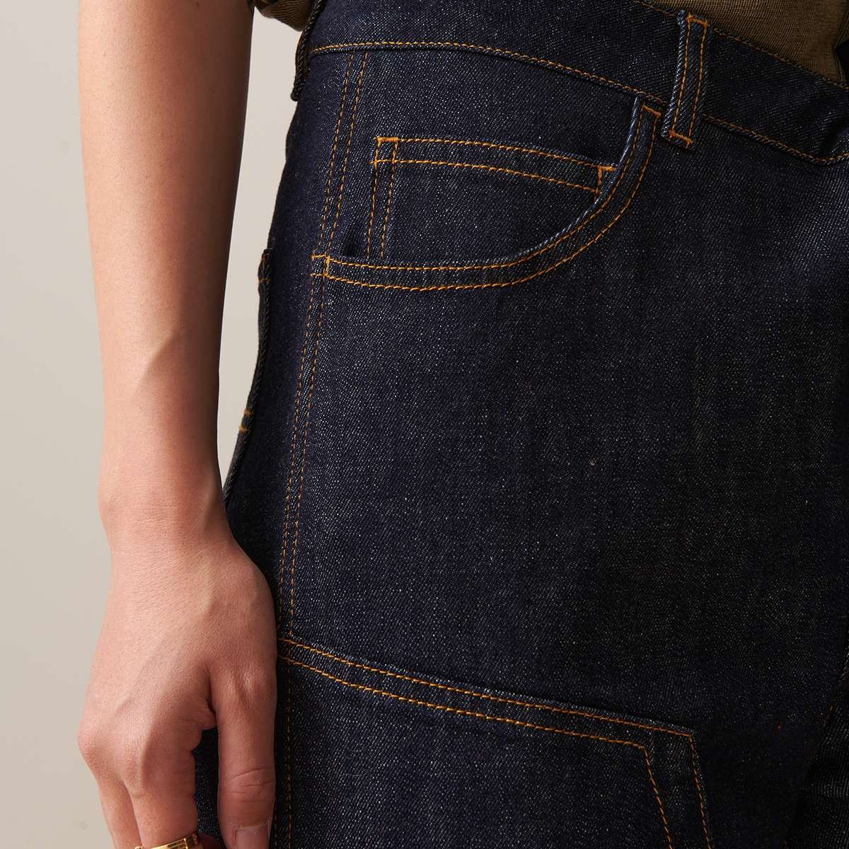 Pantalon coupe workwear en coton OWEN jean, BENSIMON
