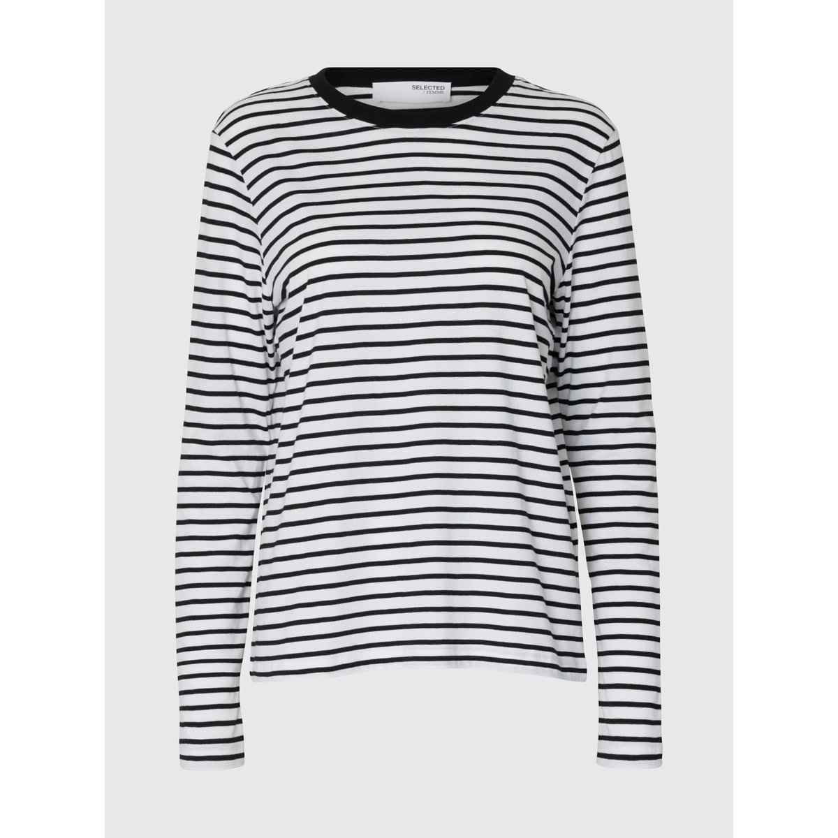 T-Shirt À Manches Longues noir - black, SELECTED
