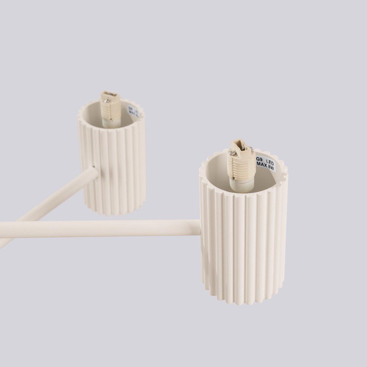 Lustre Aluminium Beige G9 6 Halo beige, EDEN