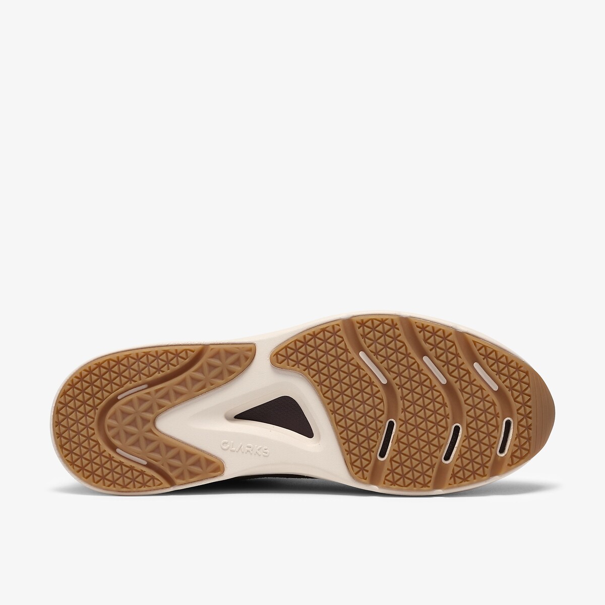 Code R Run Zip-Up Leather Trainers brown, CLARKS