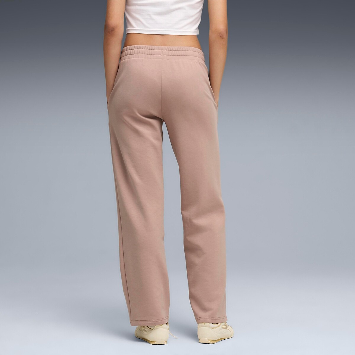 Pantalon large ESSENTIAL ELEVATED marron, PUMA