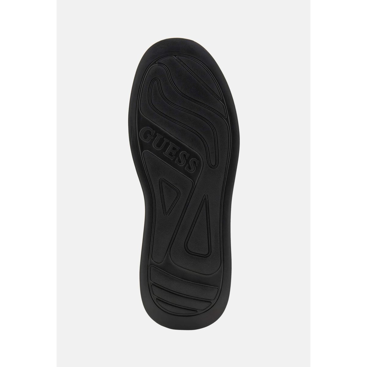 Sneakers En Mélange De Cuir Elba noir, GUESS