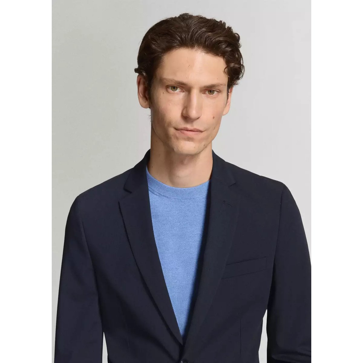 Veste costume París super slim-fit bleu marine foncé, MANGO MAN