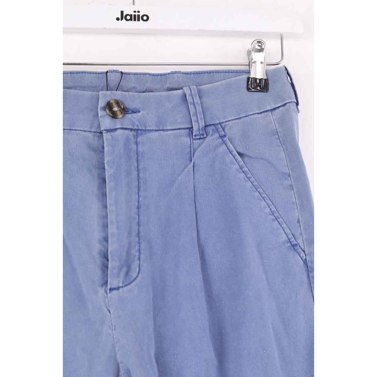 Pantalon droit - Très Bon État bleu, LEON & HARPER