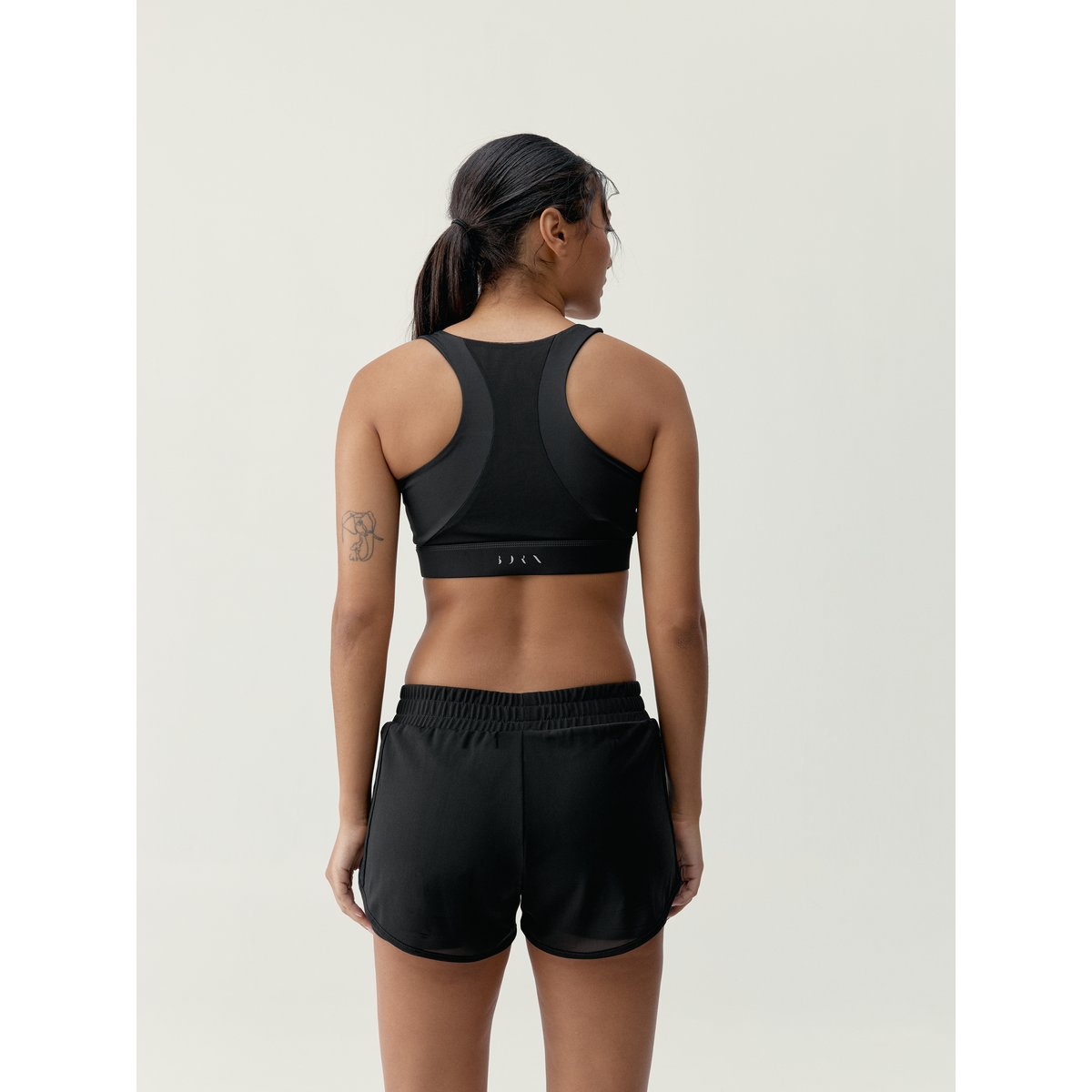 Brassière de Sport Performance Fixation Haute PADMA 2.0 noir, BORN