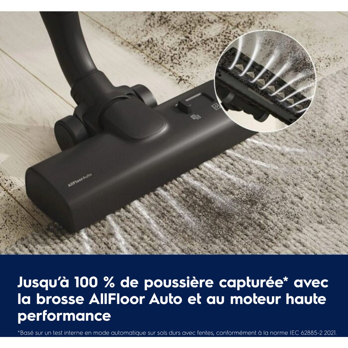 Aspirateur avec sac EB71U1GG couleur unique, ELECTROLUX