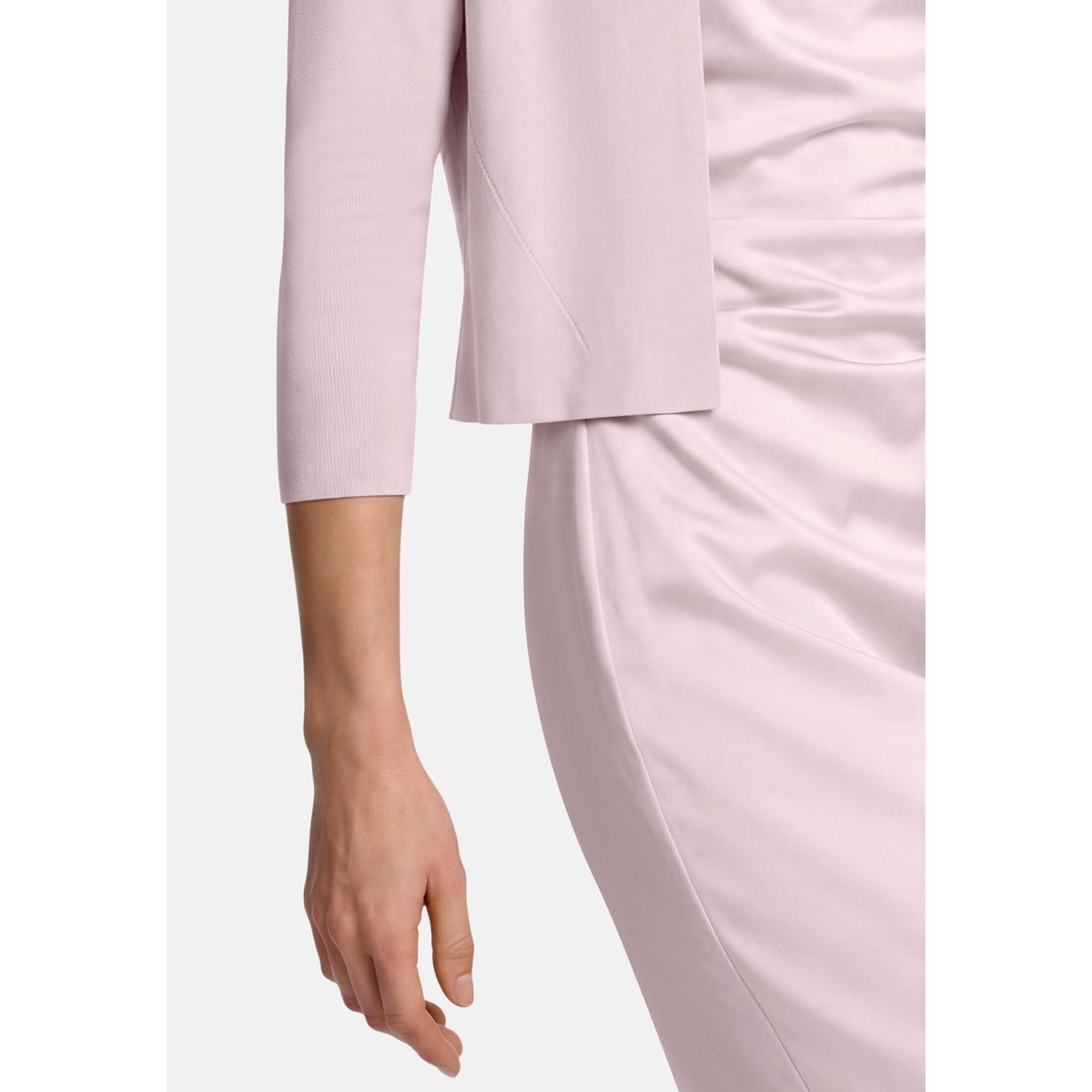 Boléro en maille à manches longues foggy rose, VERA MONT
