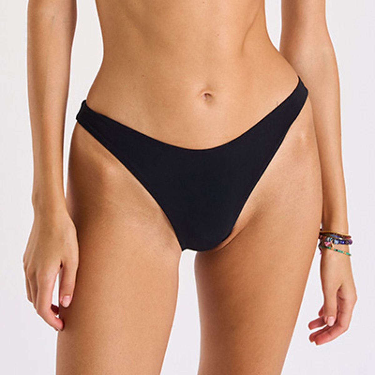 Bas de maillot culotte Naida - COLORMOON noir, BANANA MOON
