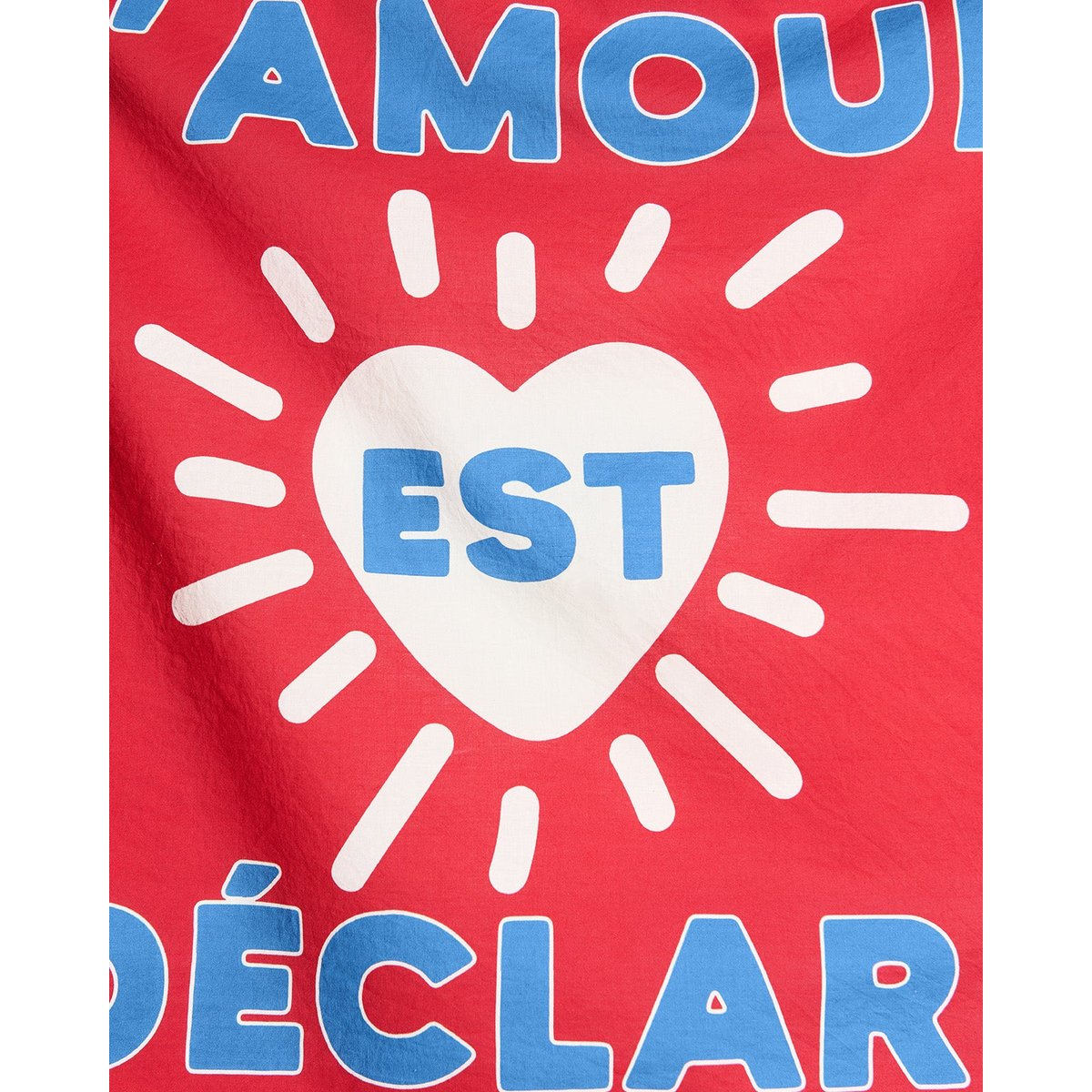 Bandana L'amour est déclaré rouge, EMOI EMOI