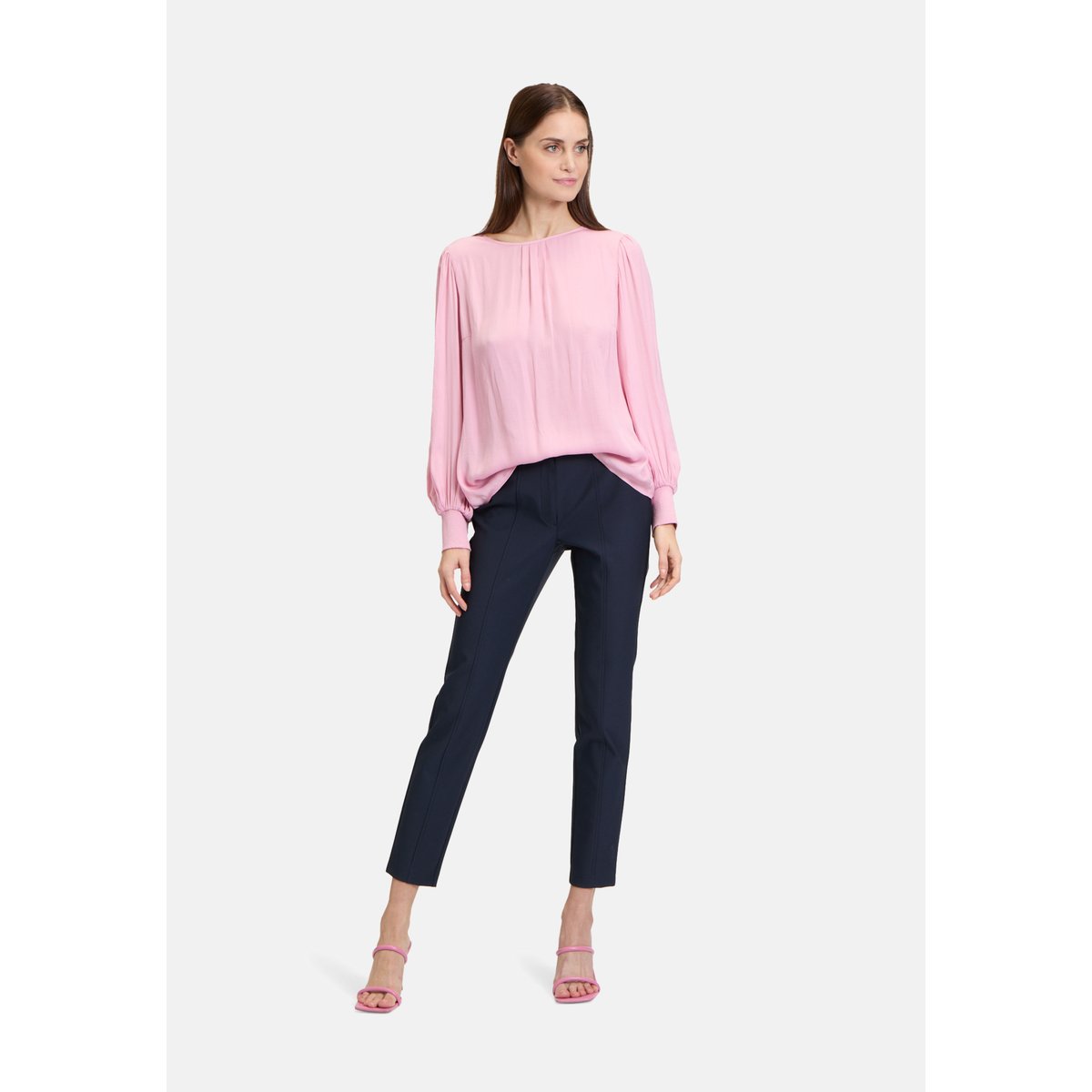 Pantalon business coupe slim fit dark sky, BETTY BARCLAY
