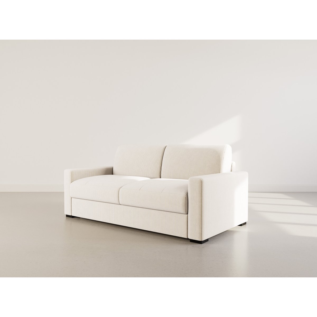 Lit - TRISTAN beige, BEST MOBILIER