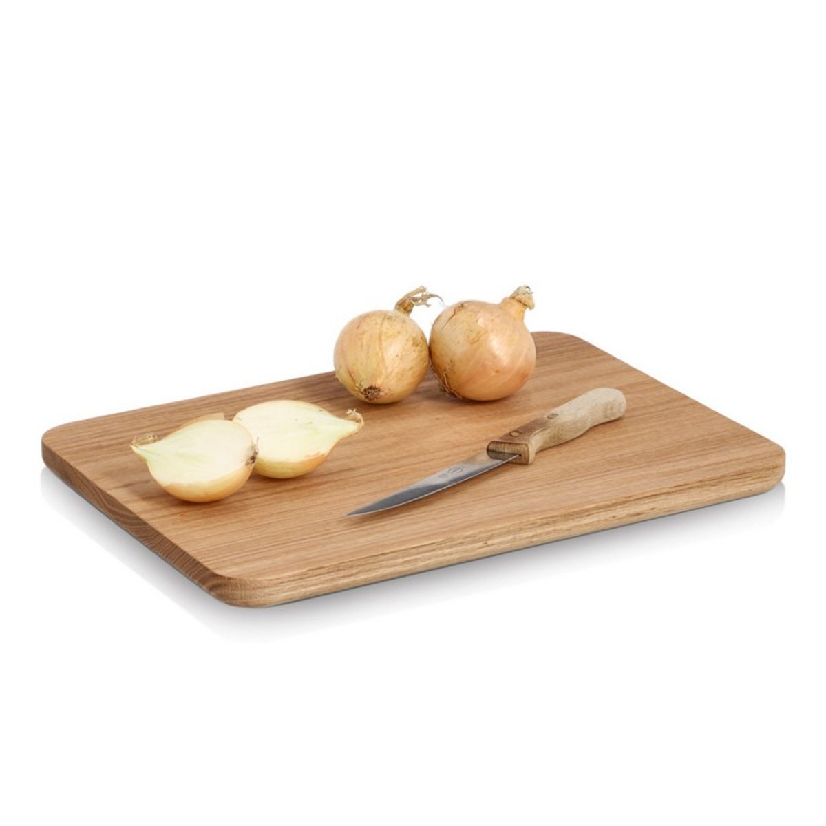 Planche à découper bois chêne FSC bois clair, ZELLER PRESENT