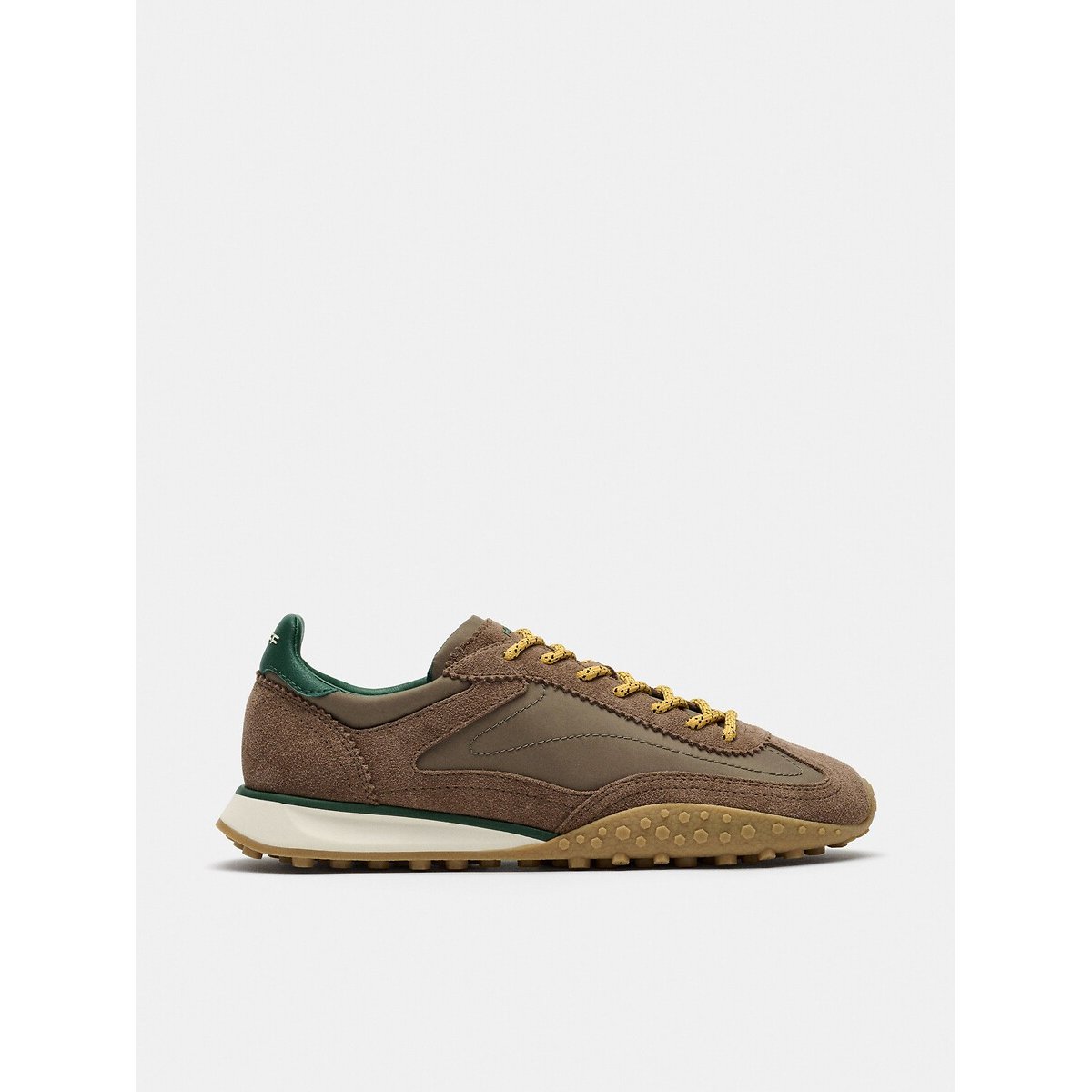 Bridge MKII Suede/Textile Trainers brown, HOFF