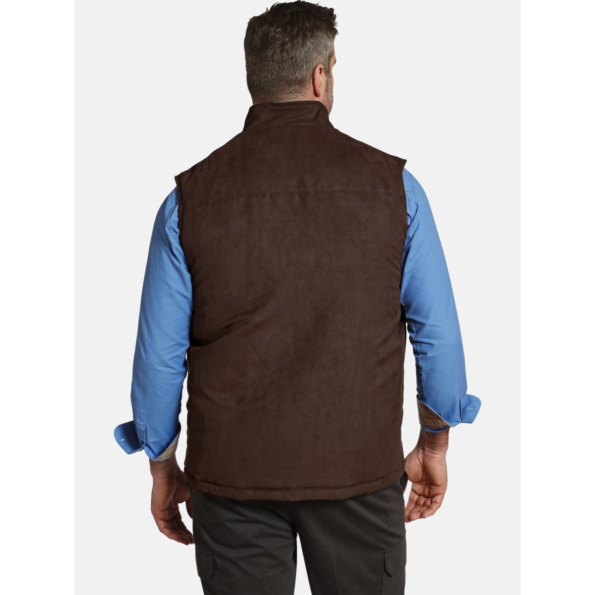 Gilet matelassé DUKE LEEVI marron, CHARLES COLBY