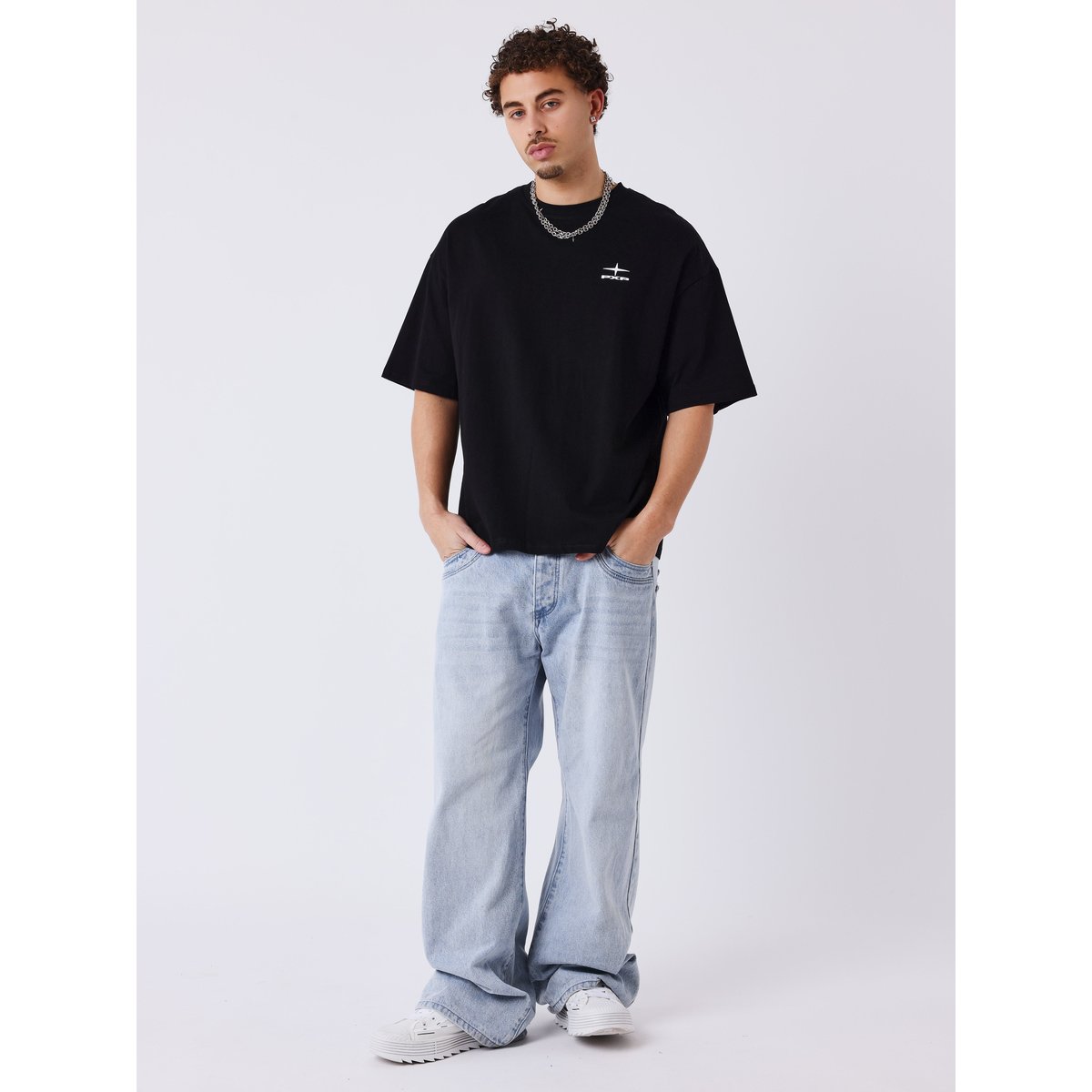 T-shirt boxy Essentials noir, PROJECT X