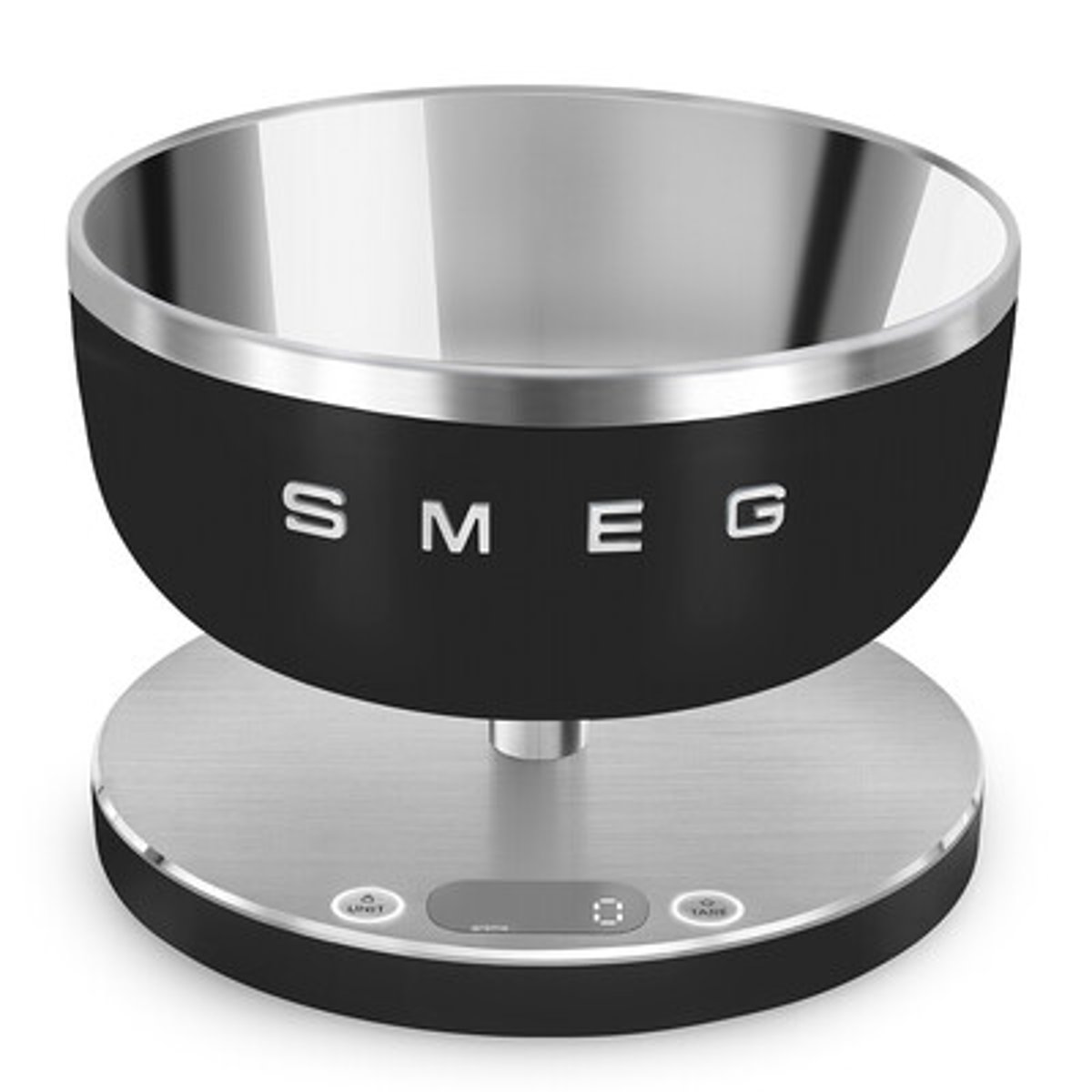 Balance de cuisine KSC01 noir mat, SMEG