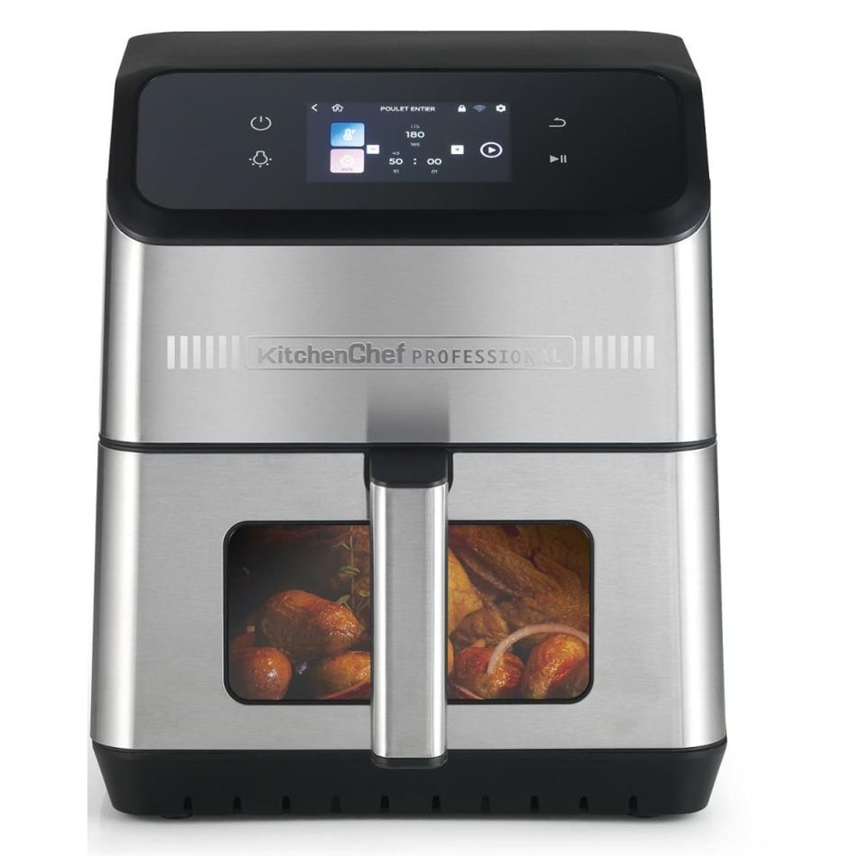Friteuse sans huile WIFRYCHEF noir, KITCHEN CHEF