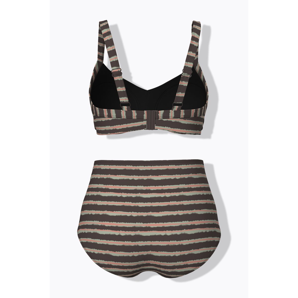 Bikini avec bonnets souples brun rougeâtre, ULLA POPKEN