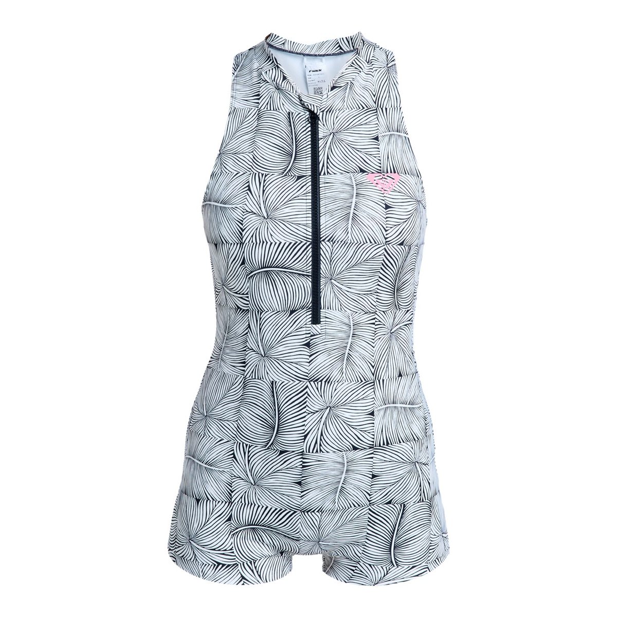 Maillot de bain une pièce Boyleg PRO SURF ONE-PIECE. noir anthracite popiscus, ROXY