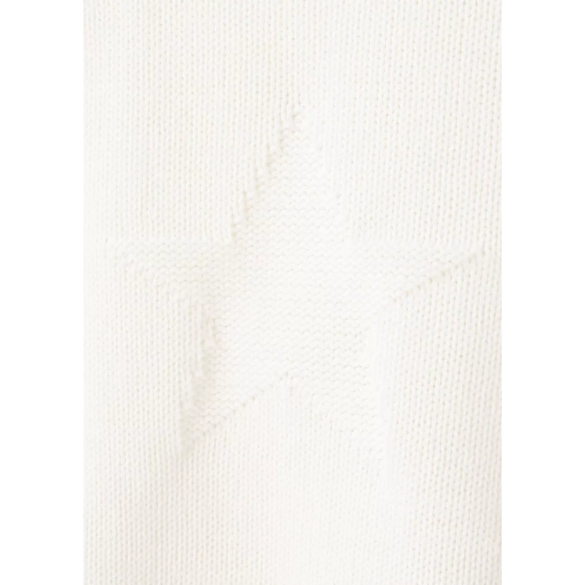 Pull-over maille étoiles blanc cassé, MANGO BABY