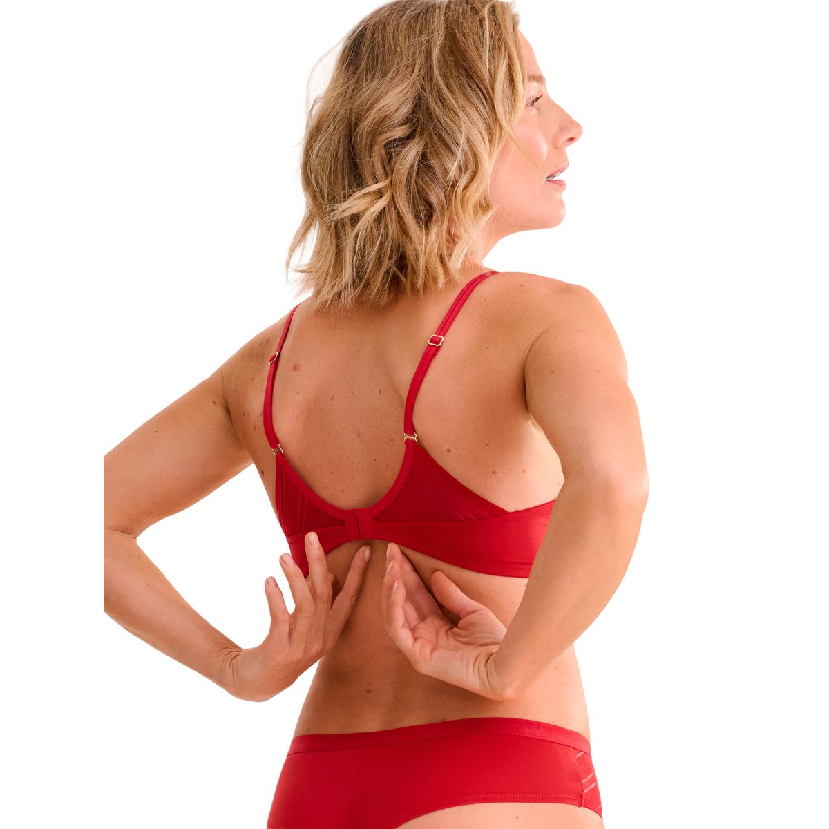 Soutien-gorge préformé sans armatures PRINCESS rouge, LISCA