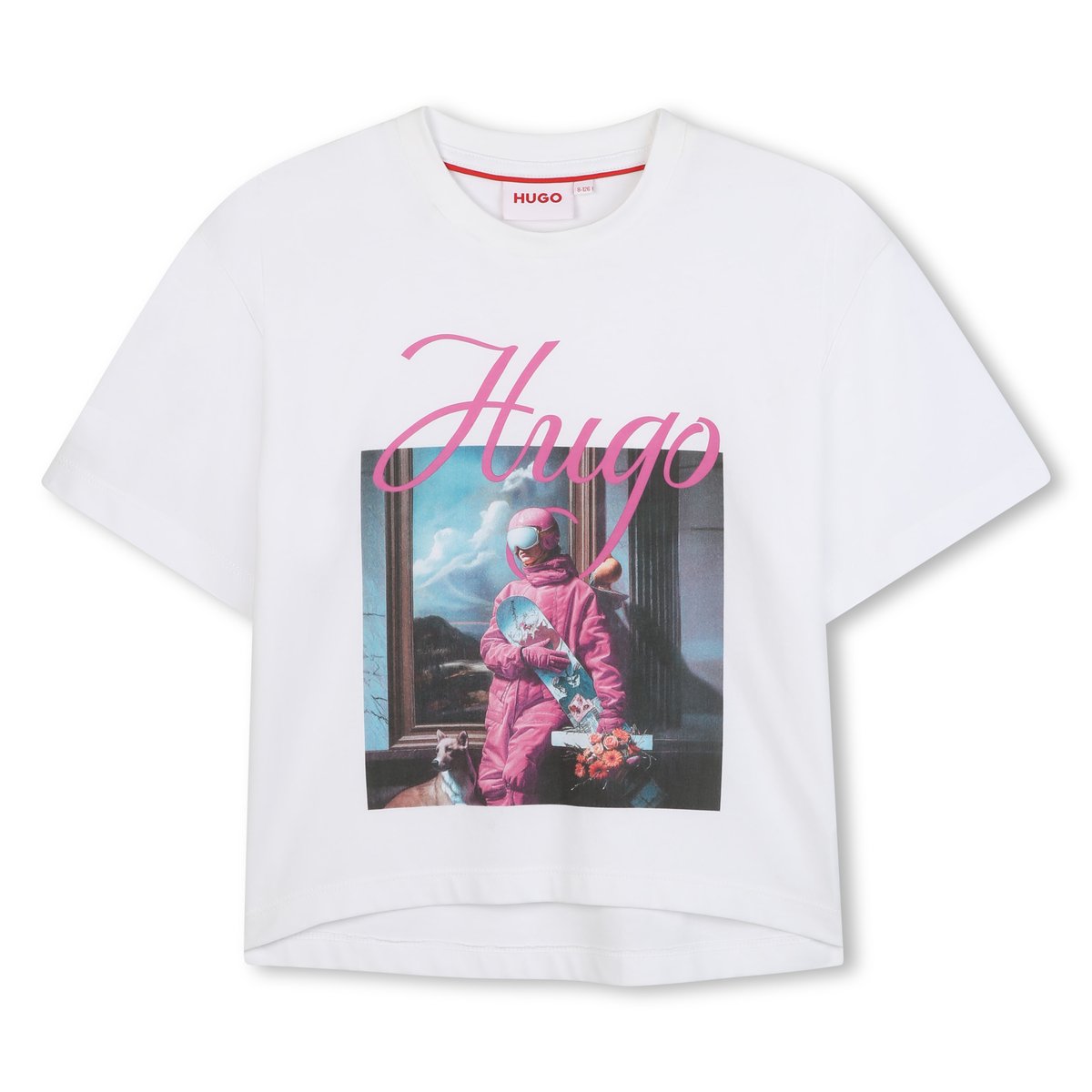 T-shirts à manches courtes blanc, HUGO KIDSWEAR
