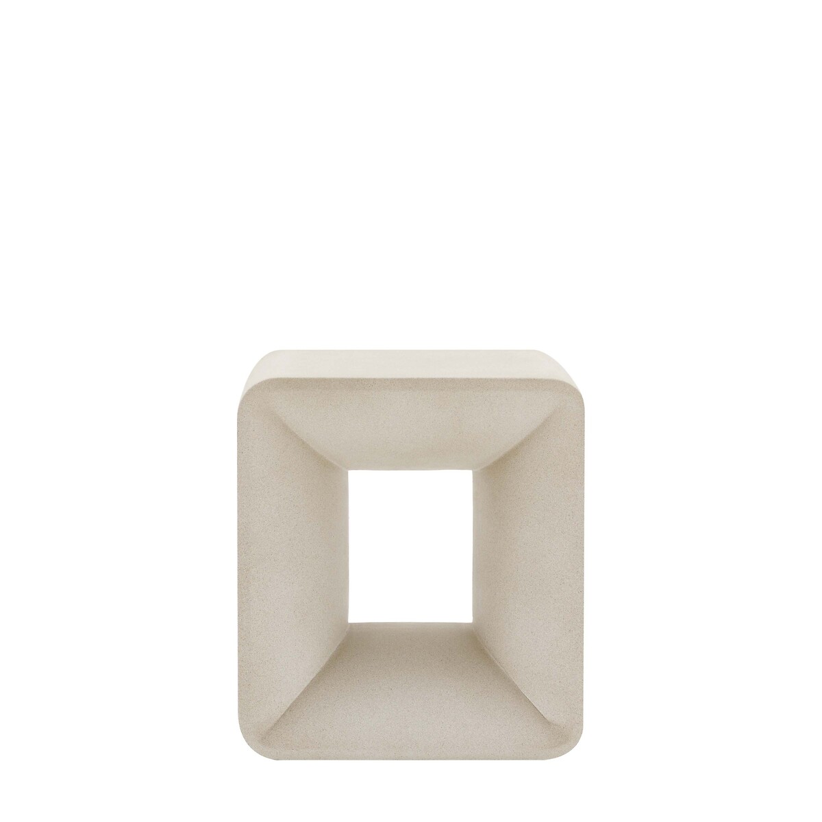 Callum Concrete Side Table raw linen, ÉDITÉ