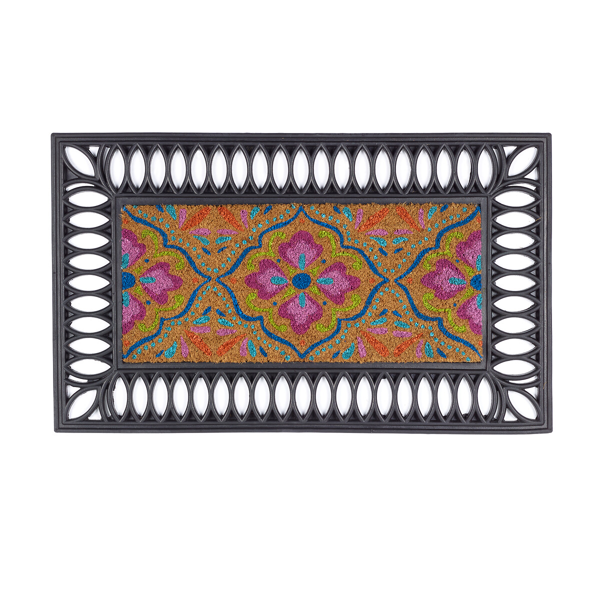 My Mat Printed Coir Bright Tile Insert multi-coloured, MY MAT