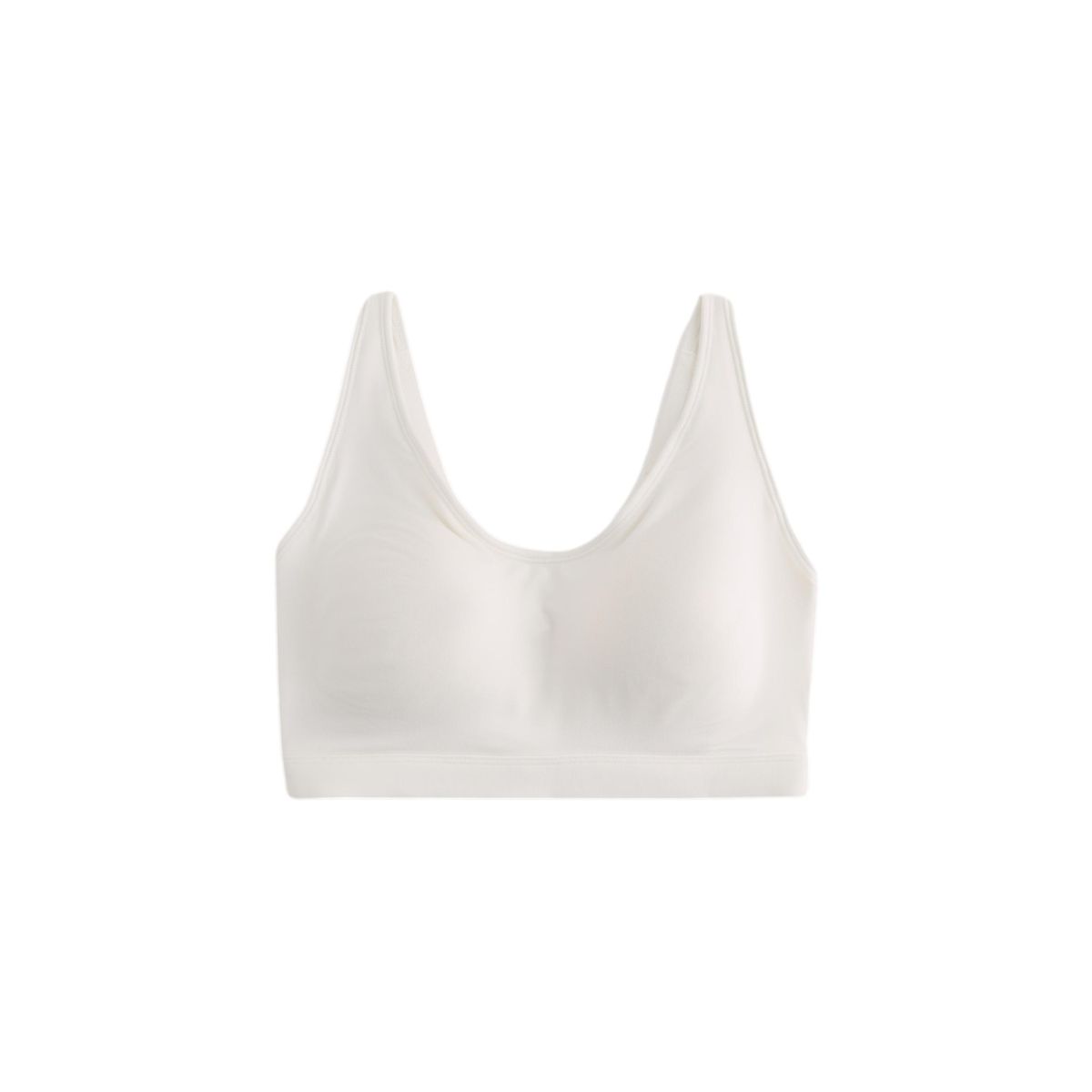 Soutien-gorge invisible confort en modal doux crème, NEXT