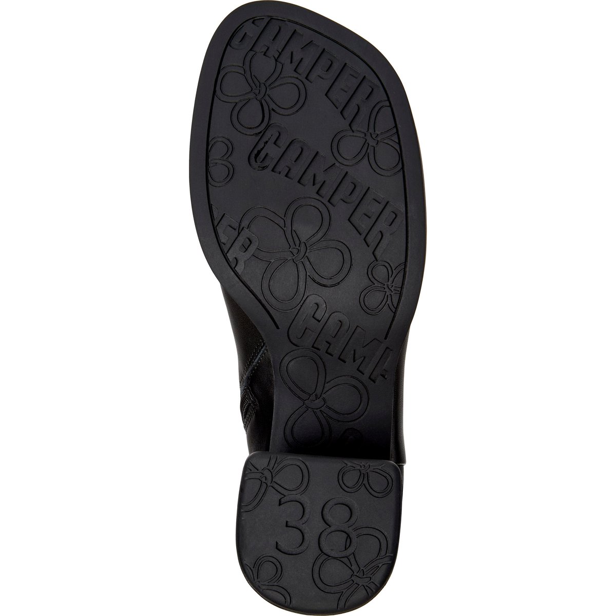 Botte haute Kora Smooth Leather noir 001, CAMPER