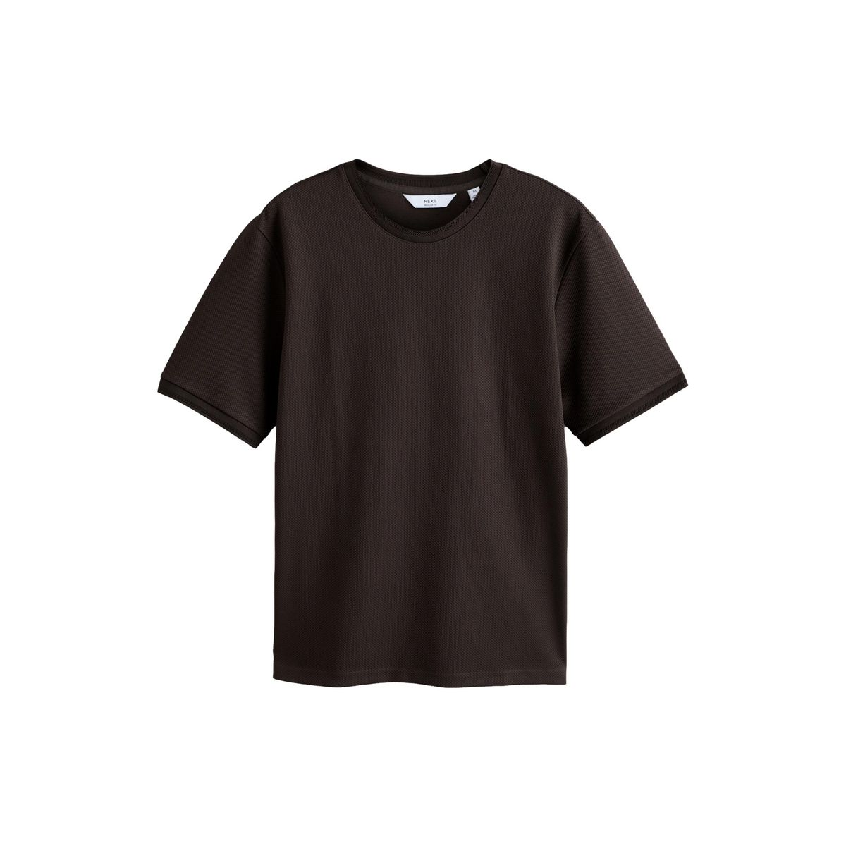 T-shirt texturé marron, NEXT