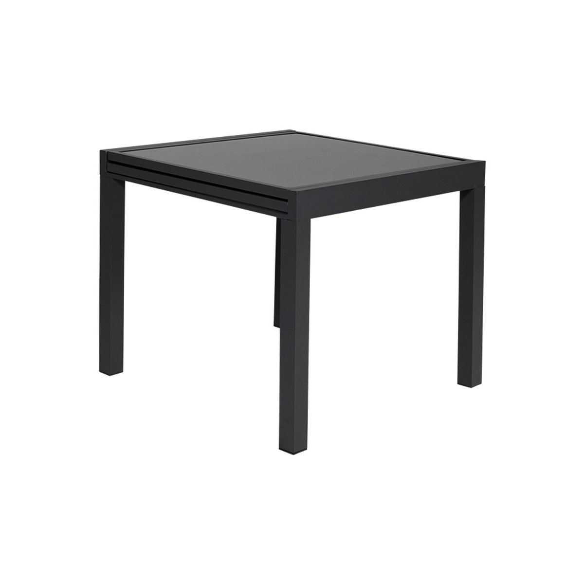 Salon de jardin, extensible, 8 pl, LAMPEDUSA gris anthracite, HAPPY GARDEN