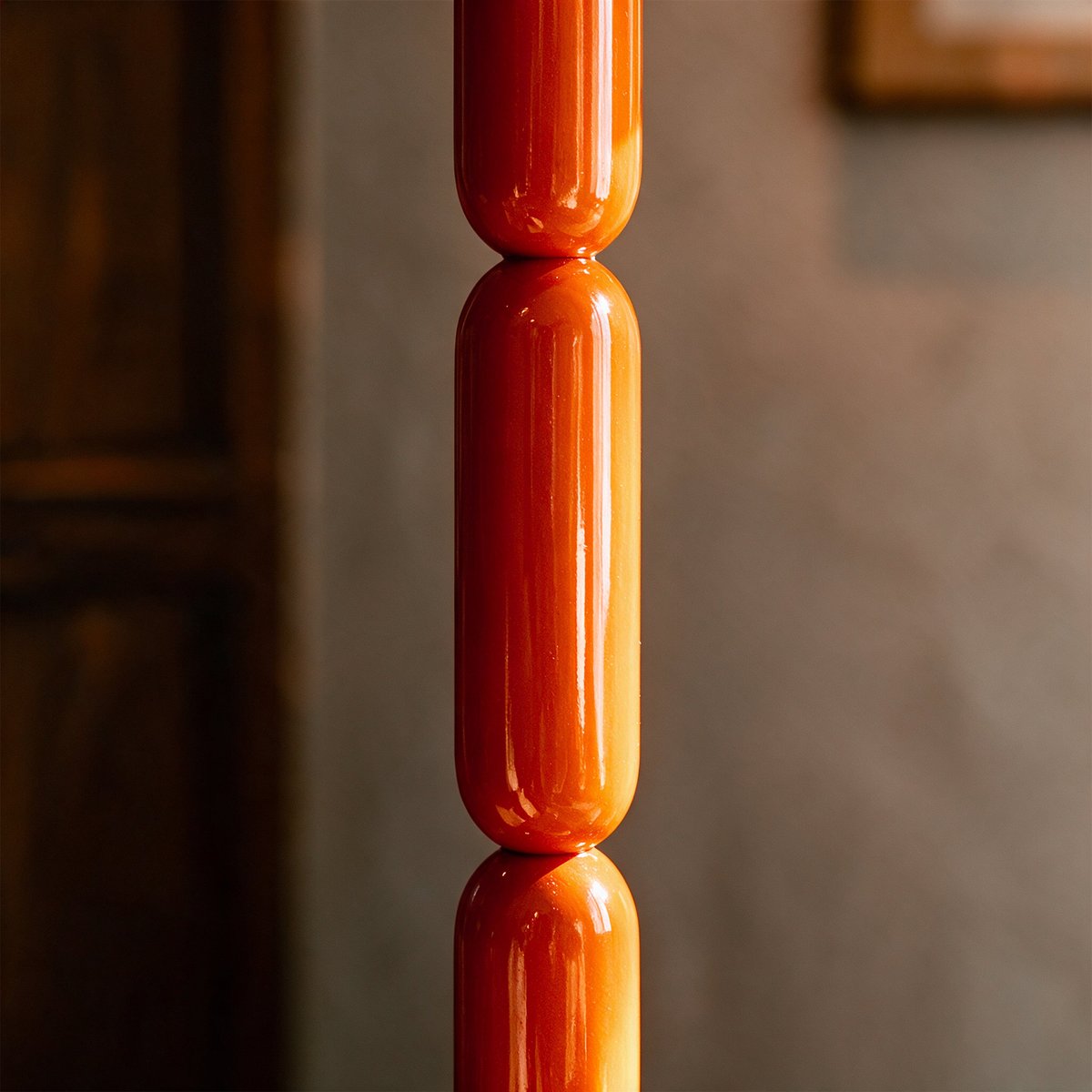Lampadaire Romy - ROMY orange, MAISON PAVANE