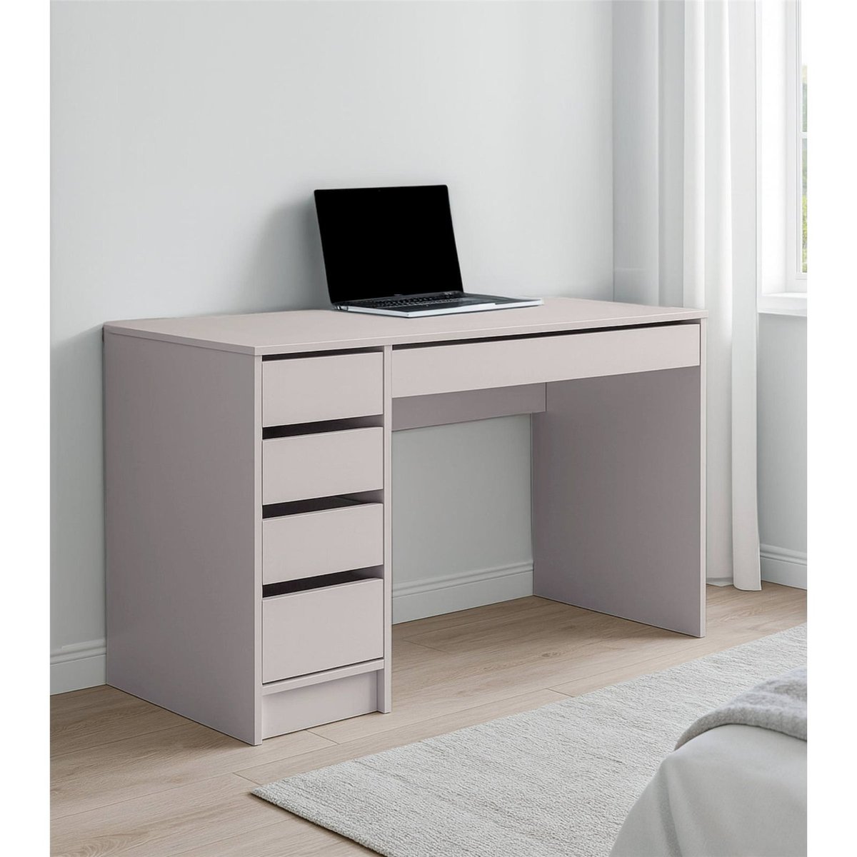 Bureau enfant tiroirs réversibles ALLDEN cachemire, RECOLLECTION