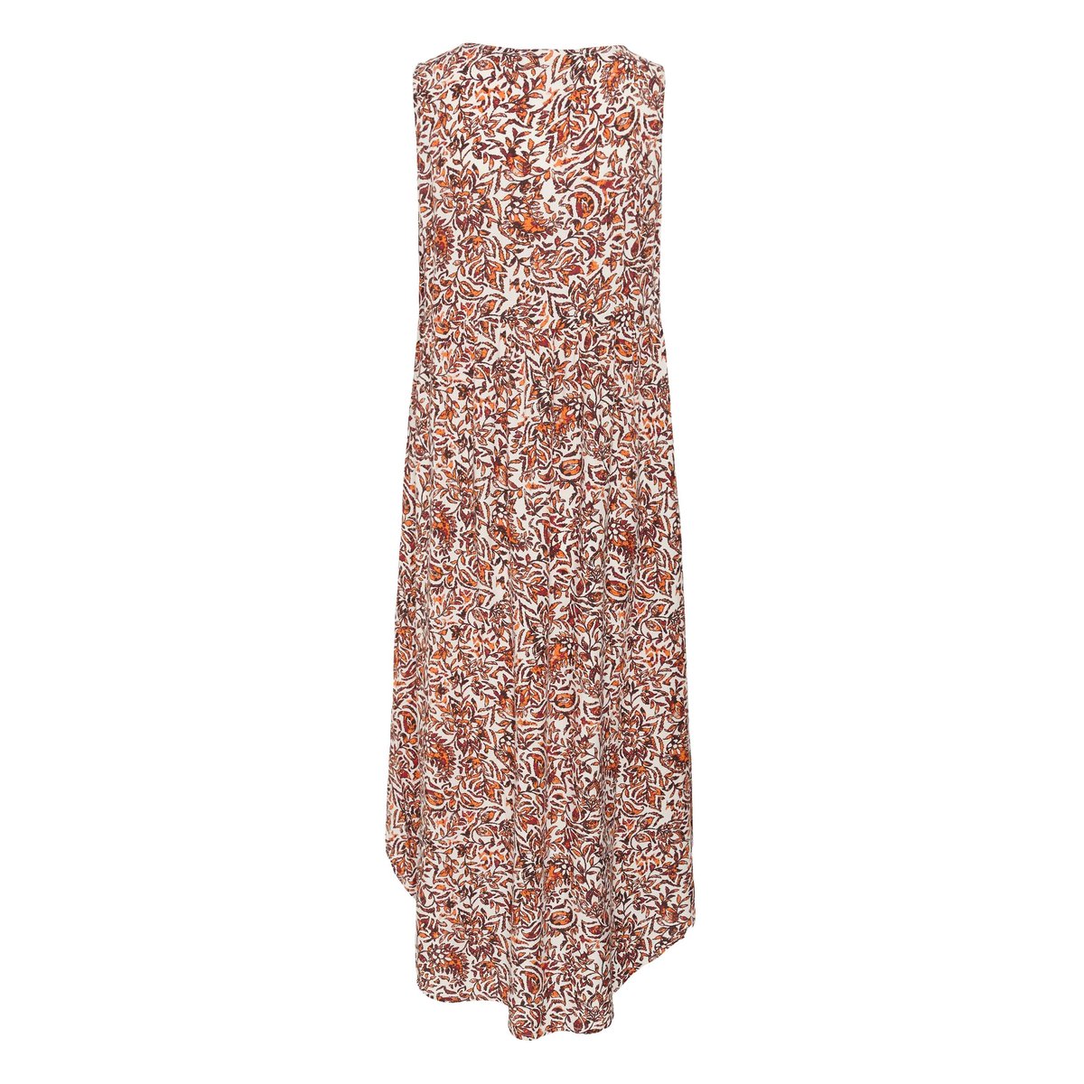 Robe orange saraza flower, CREAM