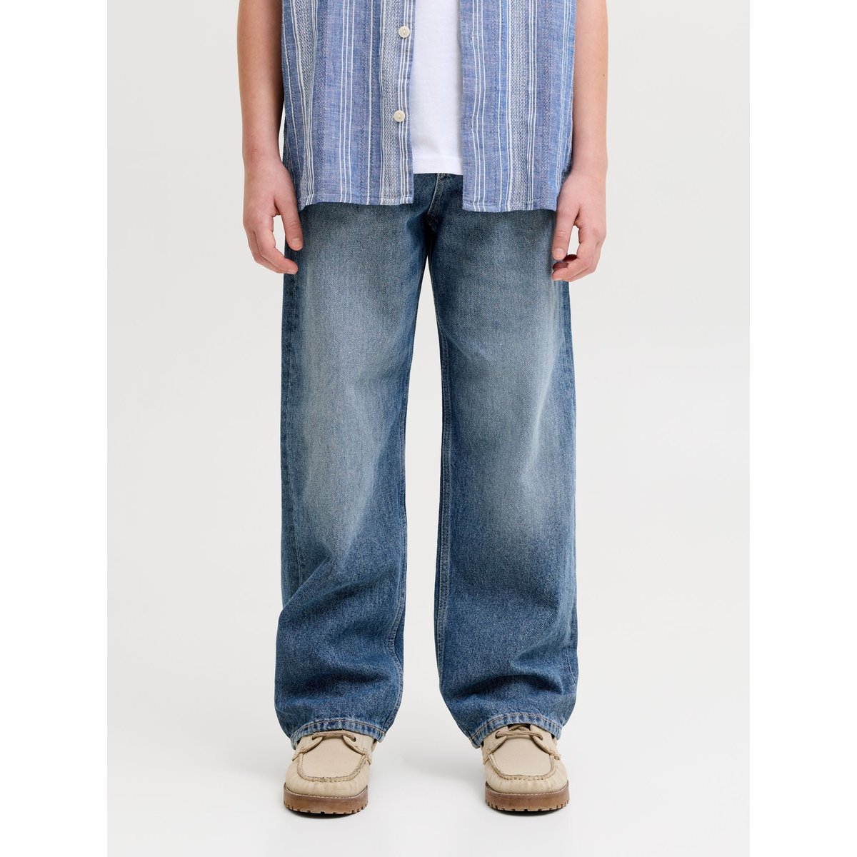 Jean Baggy Fit blue denim, JACK & JONES JUNIOR