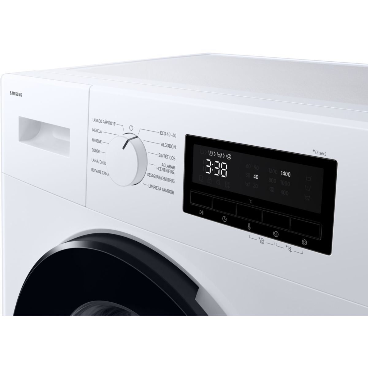 Lave linge compact WW80FG3M05AW blanc, SAMSUNG
