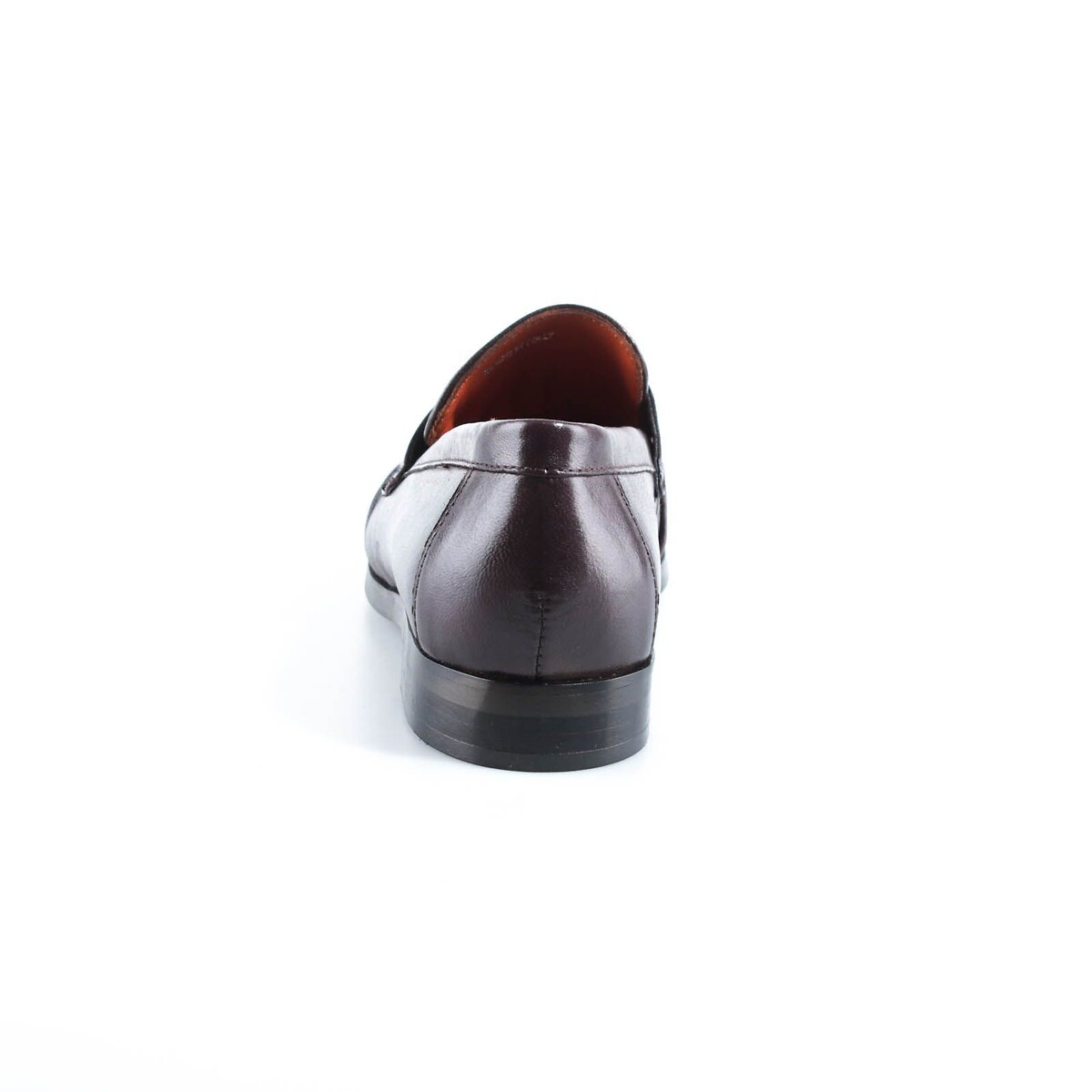 Mocassins en cuir plissé burgundy, MJUS