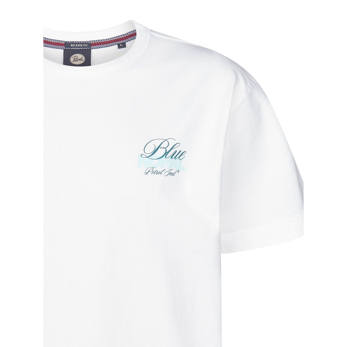 T-shirt manches courtes blanc, PETROL INDUSTRIES