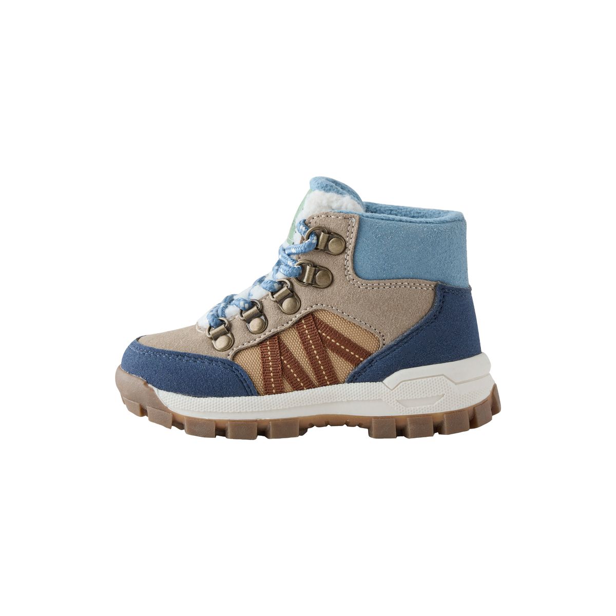 Bottines de marche à lacets bleu, NEXT