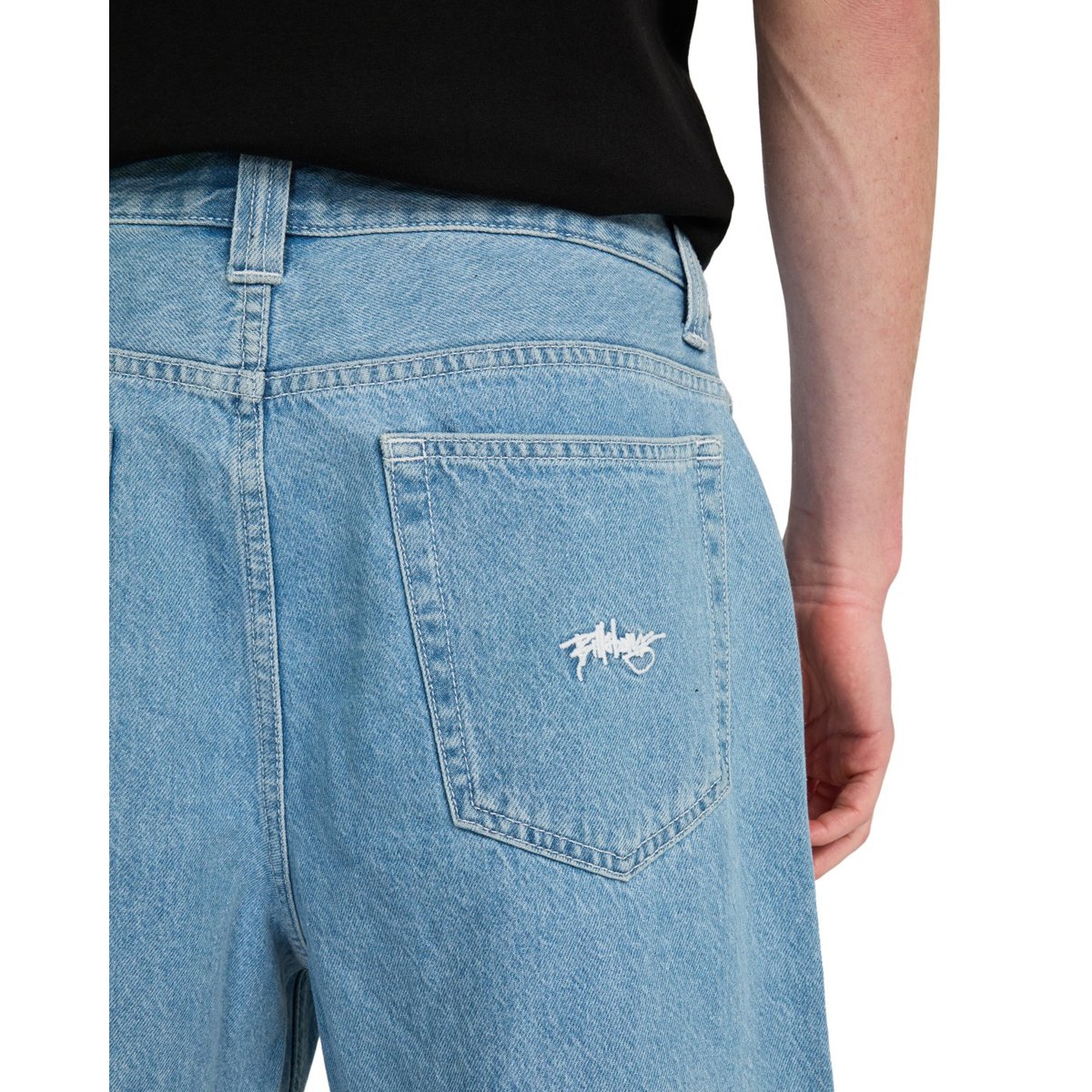 Short en denim BIG 21" bleu bleach wash, BILLABONG