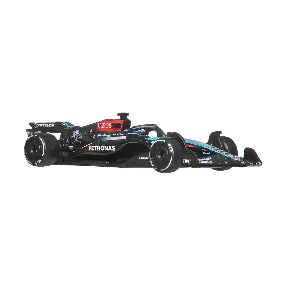 Hot Wheels Voiture de course Mercedes-Benz 2024 multicolore, MATTEL